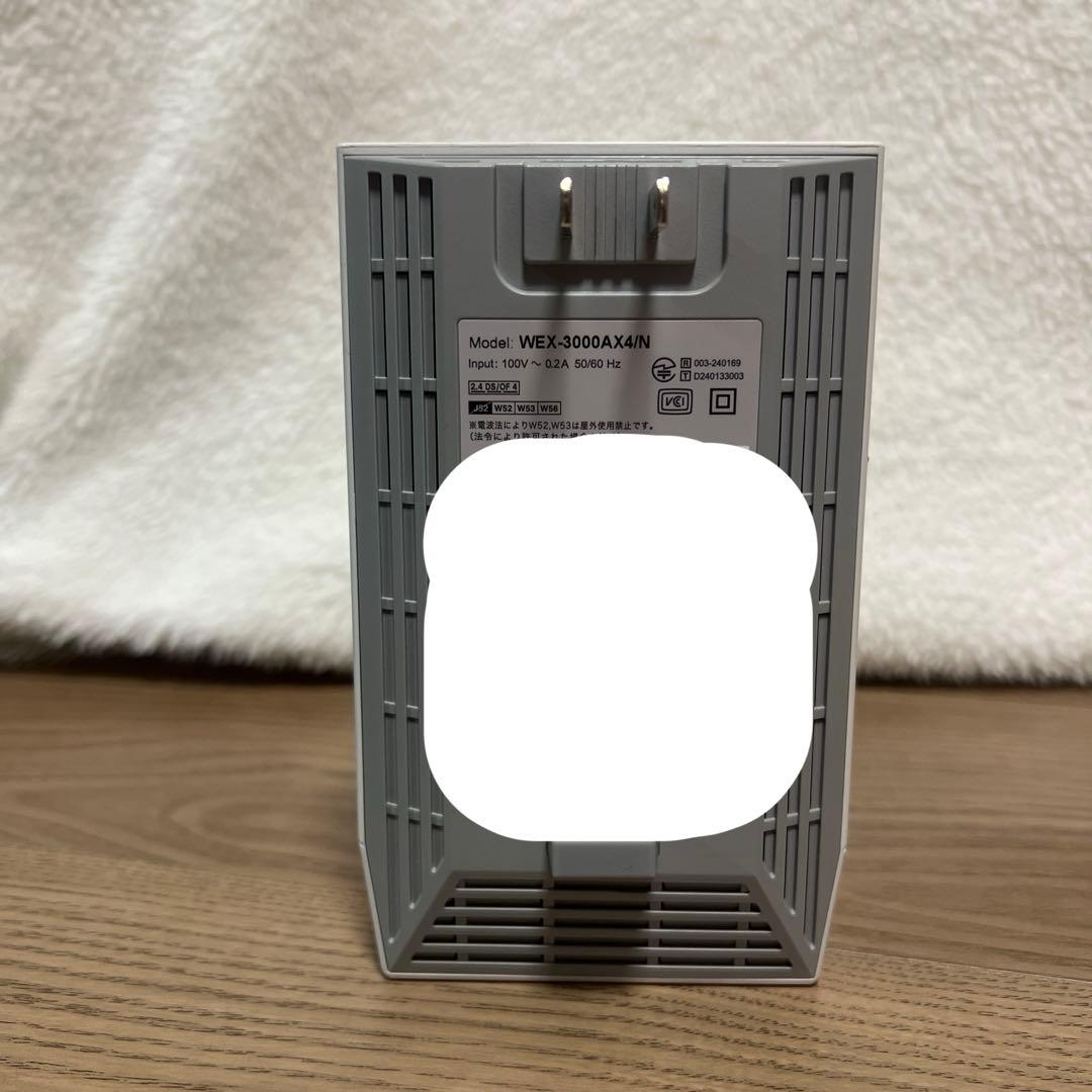 buffalo Wi-Fi中継機　WEX-3000AX4/N