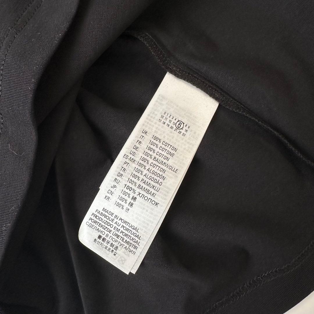 【新品未使用】MM6 Maison Margiela ナンバーロゴ Tシャツ