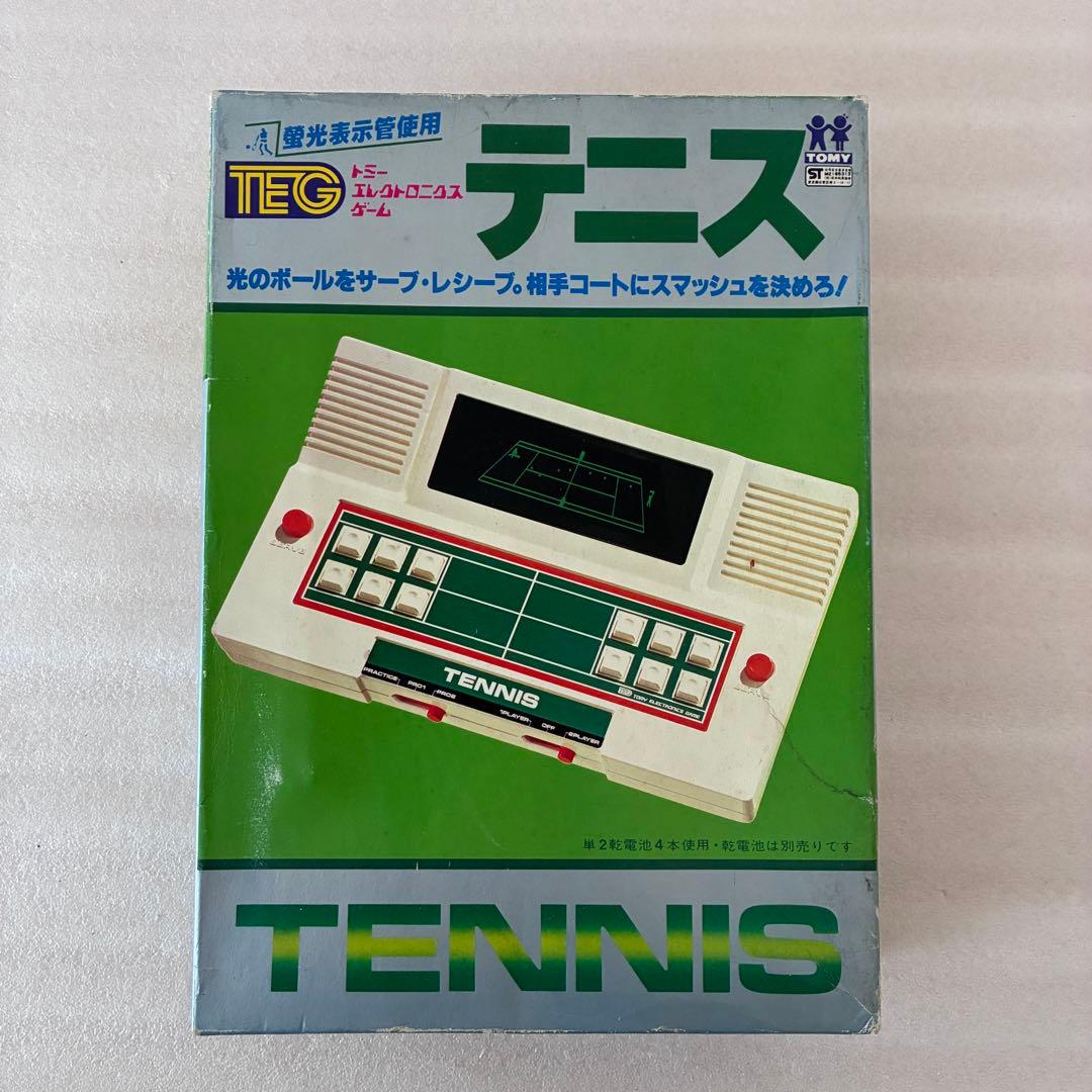希少 レア 美品 トミー エレクトロニクスゲーム テニス 昭和レトロ