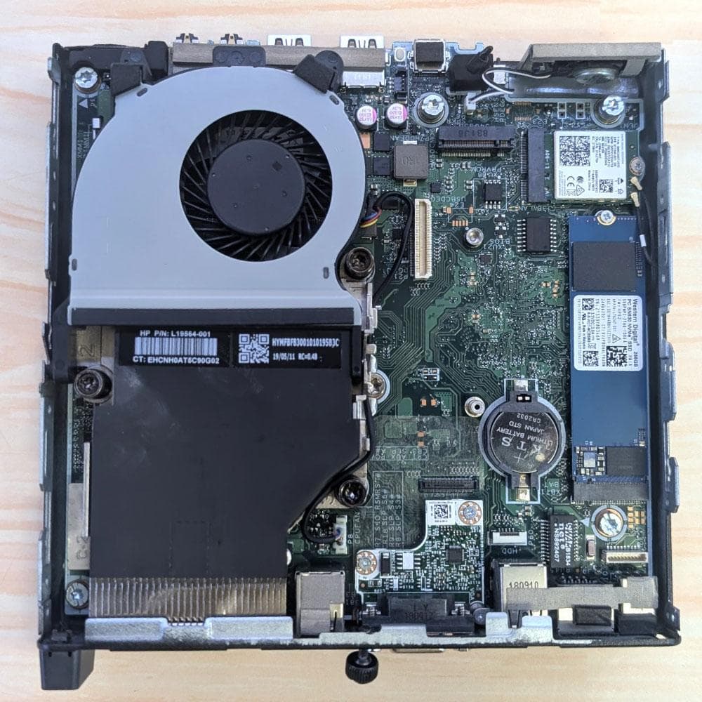HPFlieDesk800 G4 i5 8th 8G 256G WiFi搭載