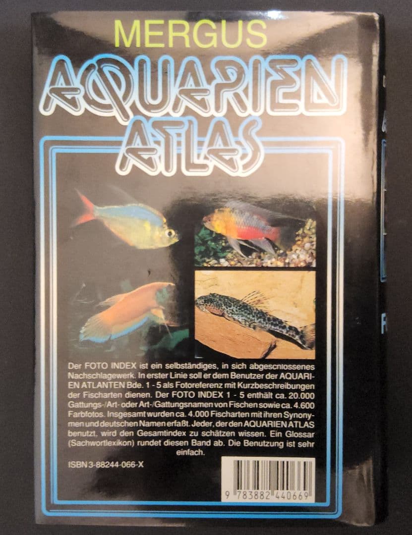 【美品レア品！】MERGUS アトラス 熱帯魚図鑑 2O周年記念版