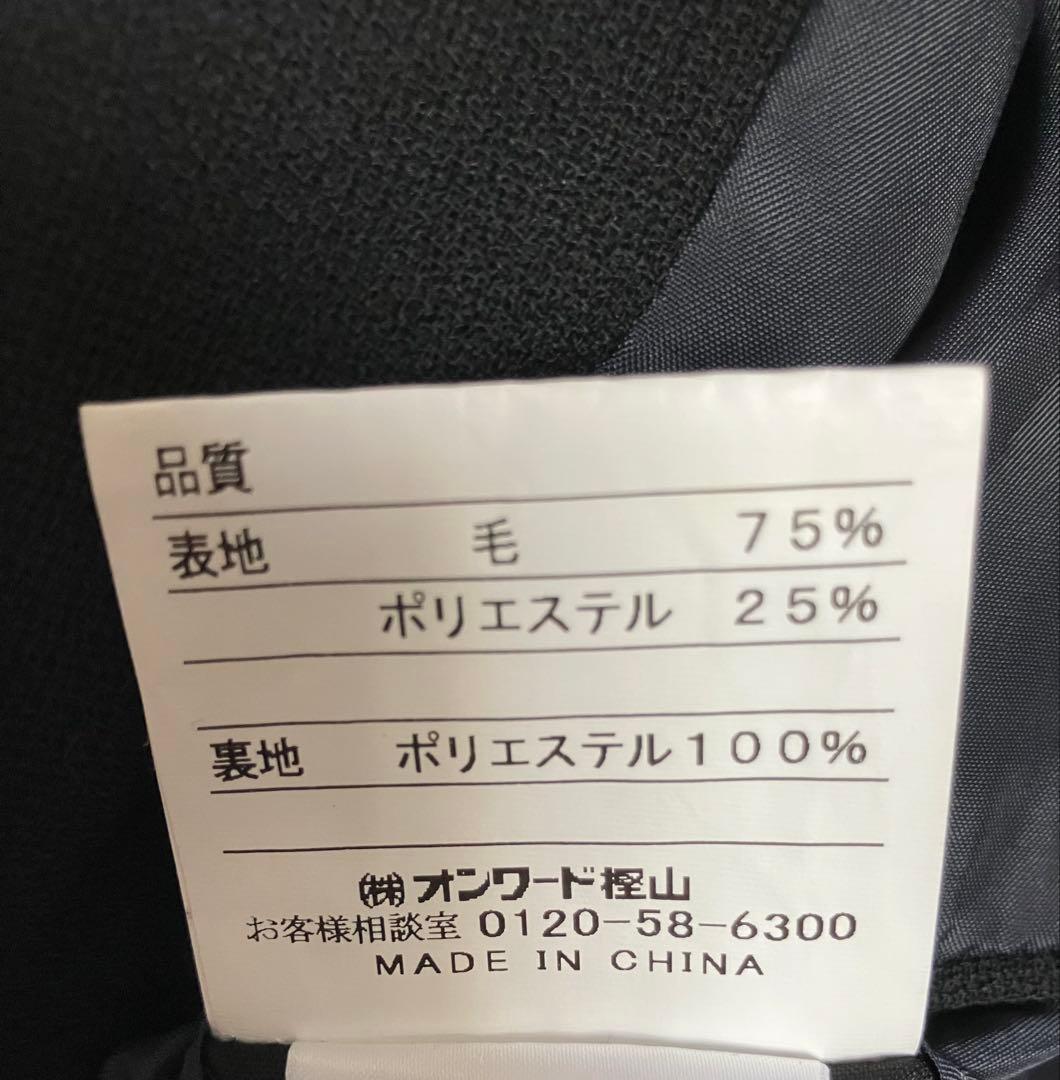 J.press ブラックブレザー　銀ボタン　T175 春夏秋