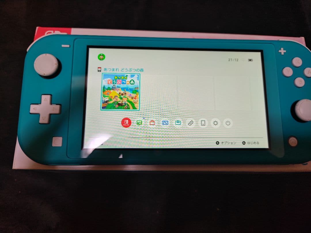 Nintendo Switch Lite ターコイズ　あつまれどうぶつの森付