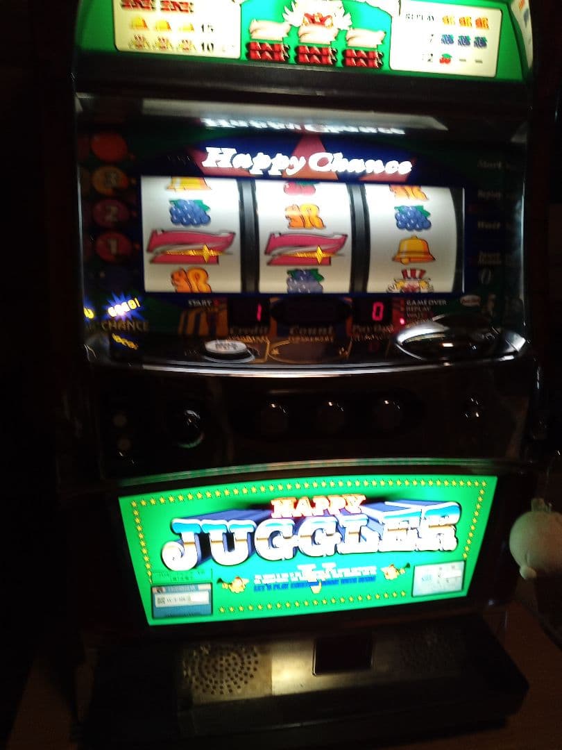 引き取り限定　ハッピージャグラー（カウンター付）