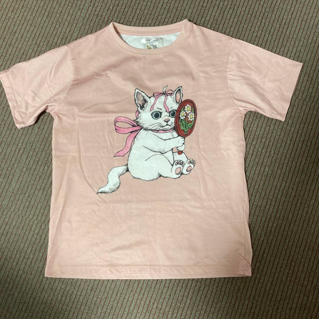 ミュー！ディズニー ヒグチユウコ おしゃれキャット マリー Tシャツ