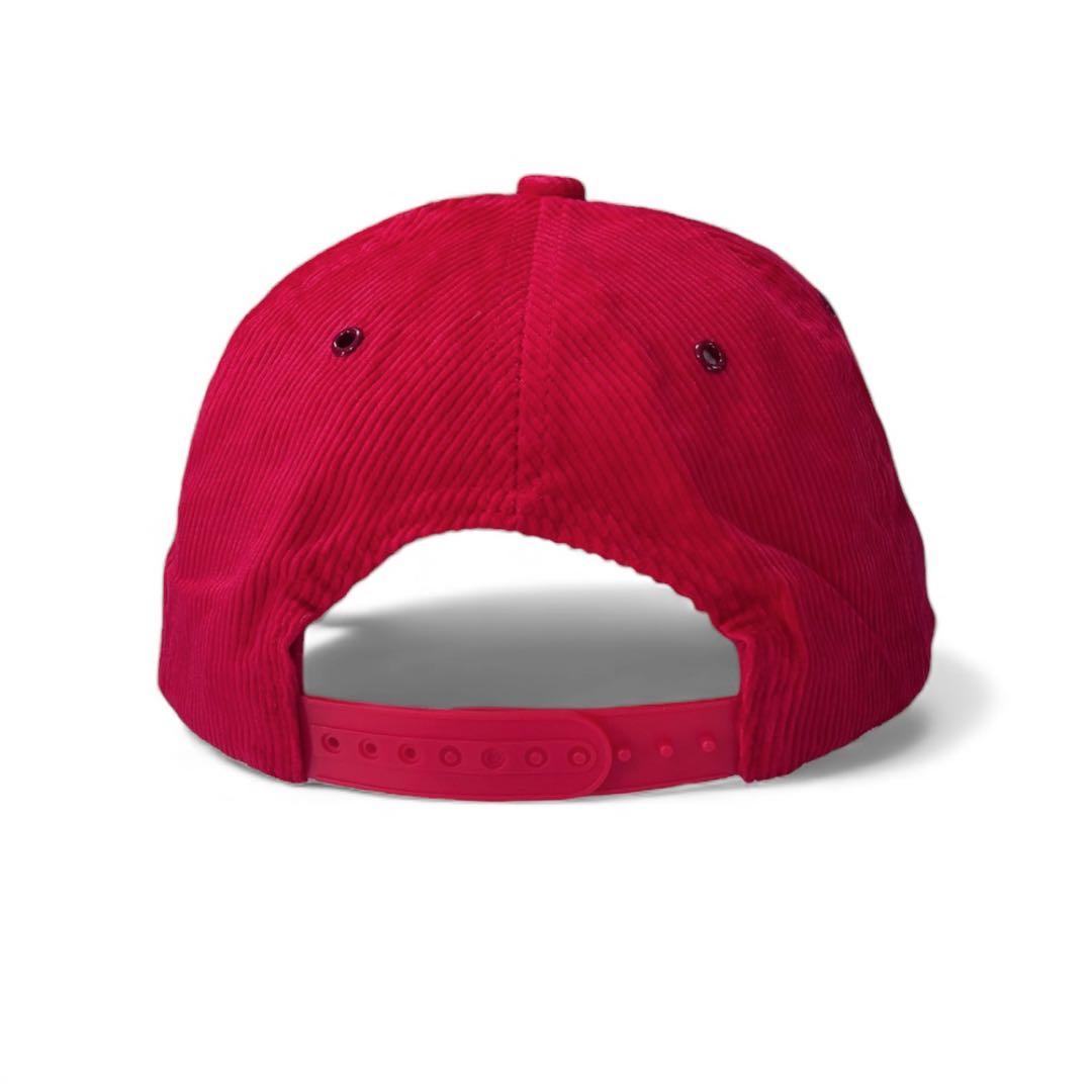 コーデュロイ キャップ CAP Marlboro マルボロ 刺繍ロゴ アイレット
