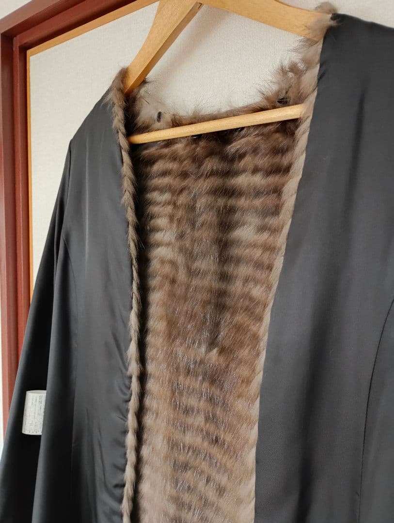 人気のKB fur ロシアンセーブル ミンクのロングコート