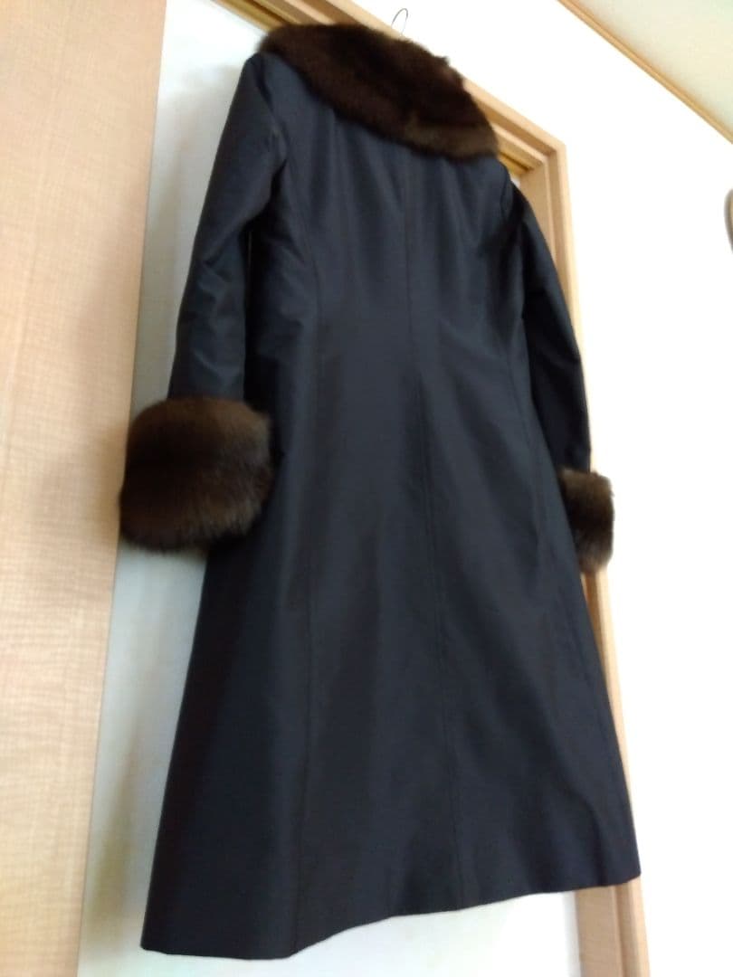 人気のKB fur ロシアンセーブル ミンクのロングコート