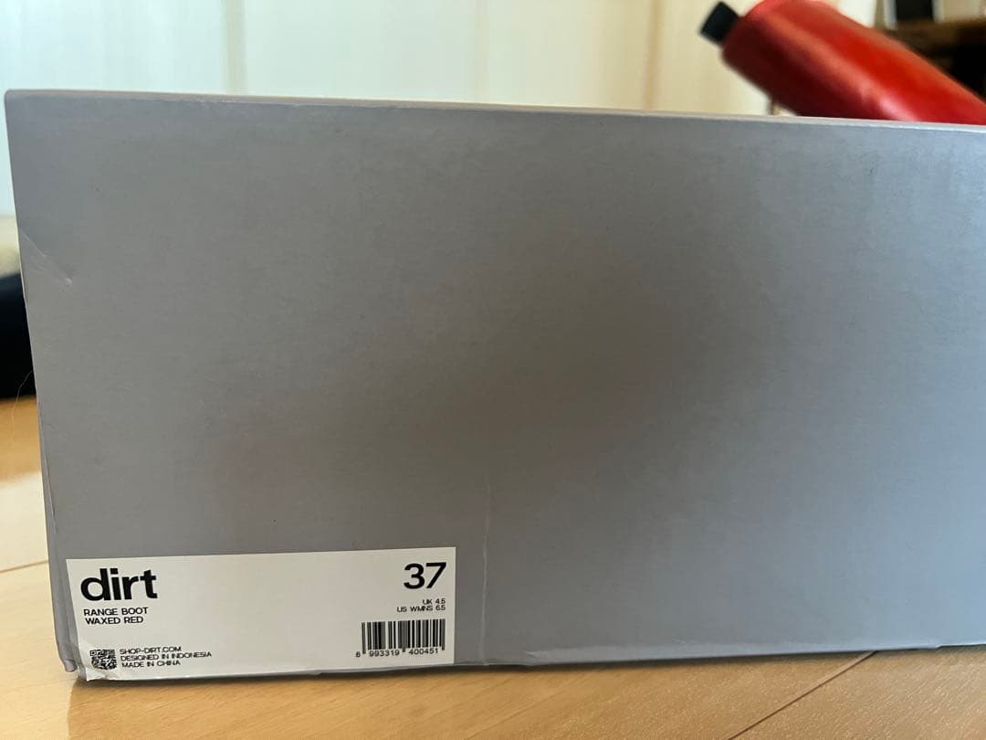 dirt RANGE BOOTS スポーティ　レザー　ロングブーツ