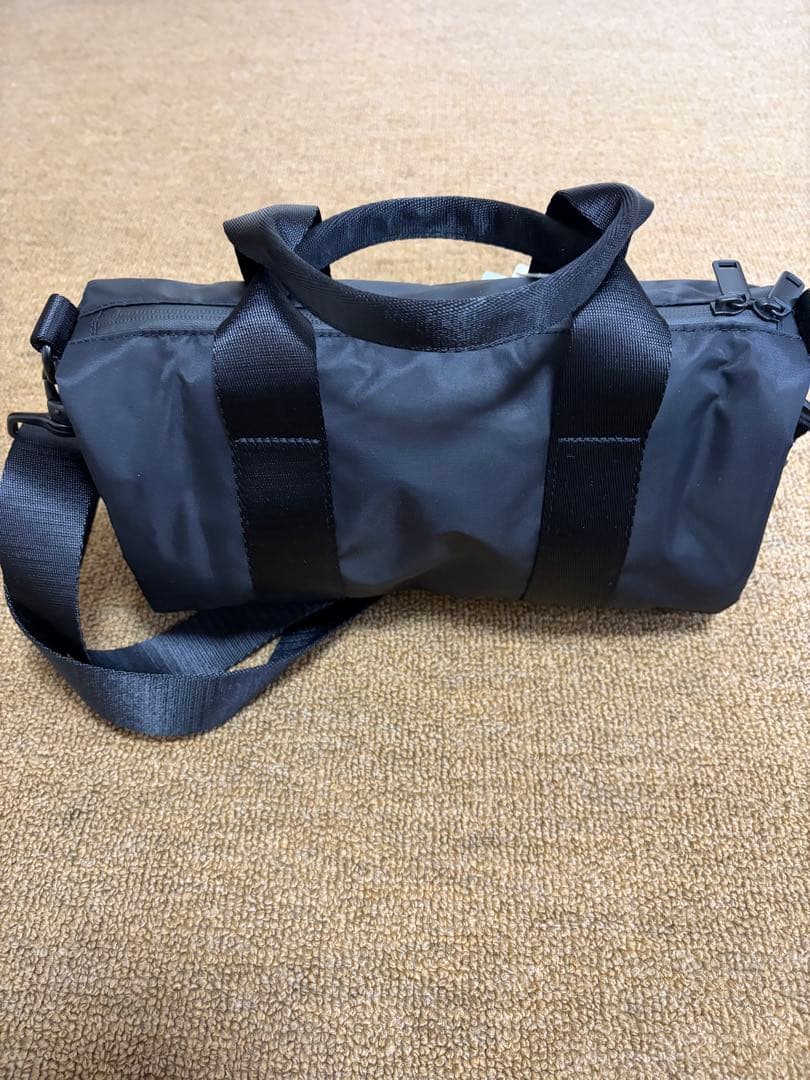 新品　MUJILABO 再生ナイロンミニボストンバッグ　無印良品　ムジラボ