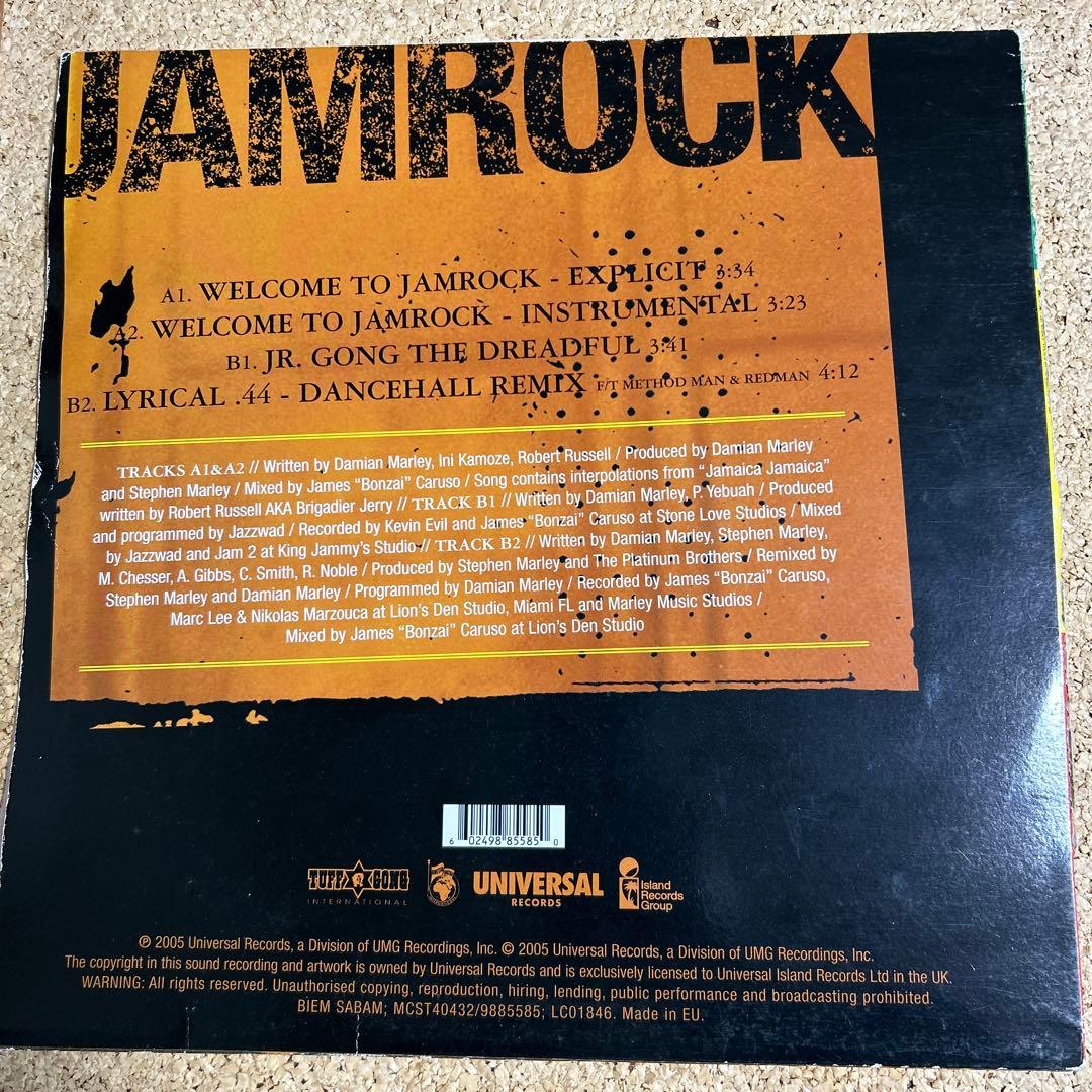 洋楽 Damian Jr.Gong Marley Welcome to Jamrock