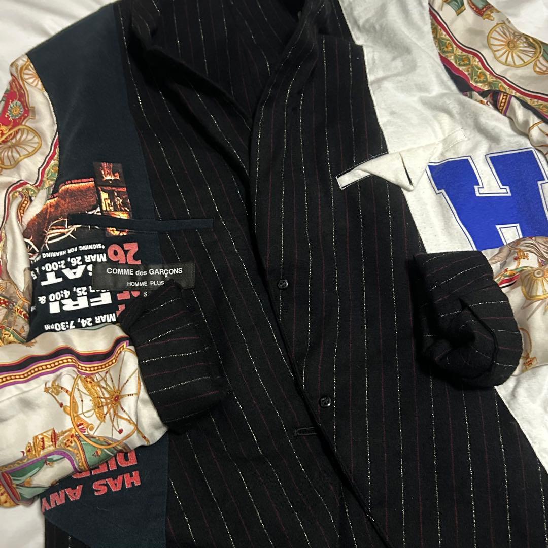 COMME des GARCONS 【デカダンス期】 燕尾ジャケット 古着再構築