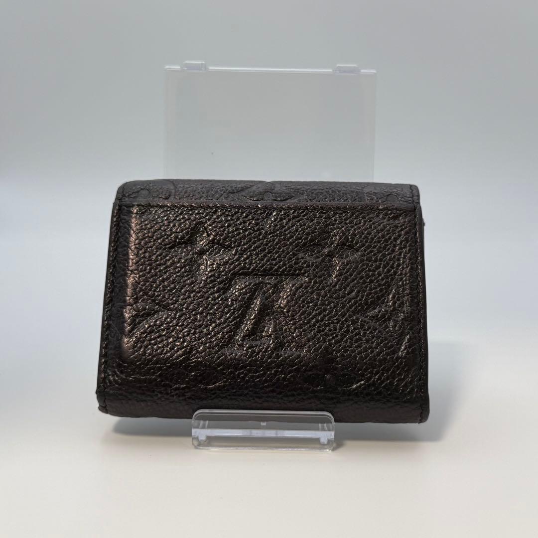 【美品】ルイヴィトン アンプラント ポルトフォイユゾエ 3つ折り　財布