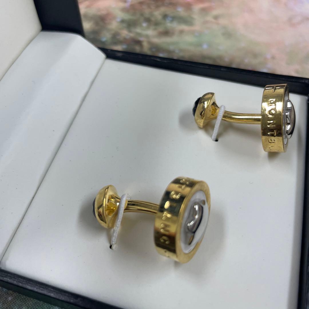 MONT BLANC 金メッキ カフリンクス