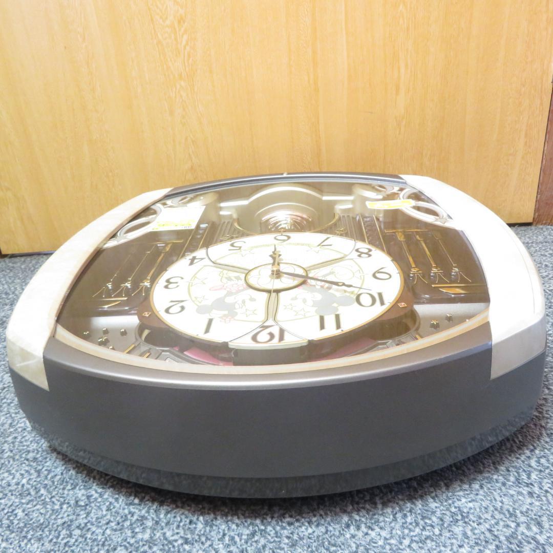 動作確認済　SEIKO からくり時計 電波時計 ミッキーフレンズ FW563A