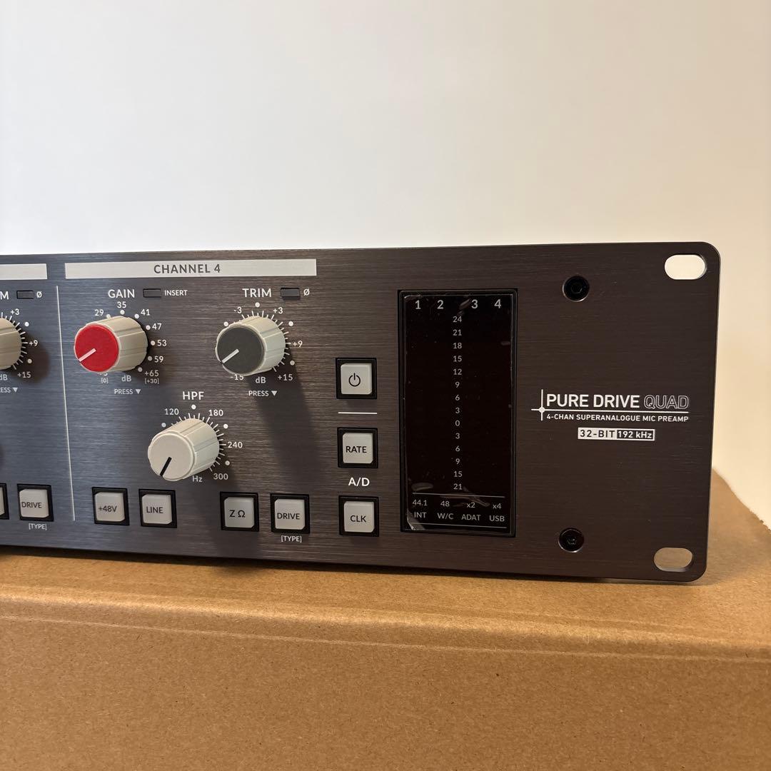 美品 Solid State Logic Pure Drive quad