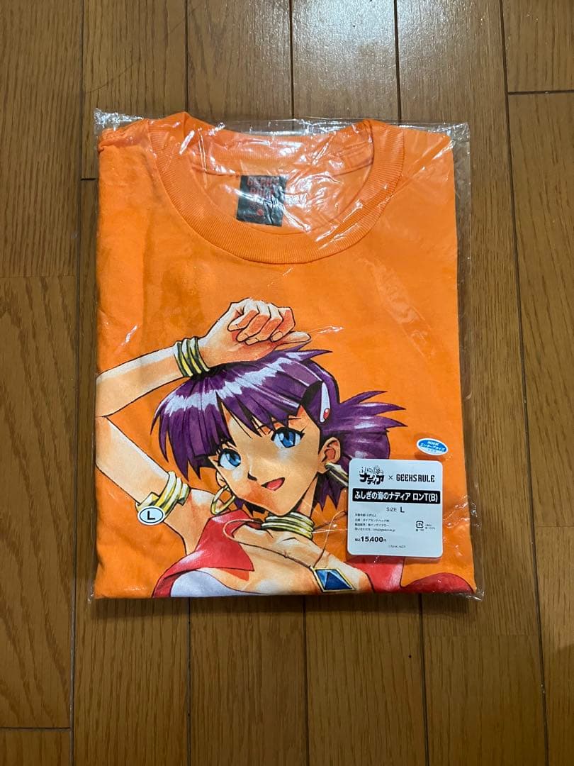 Geeks Rule×ナディア　Tシャツ L