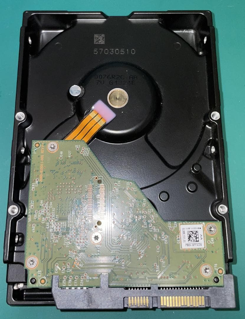 6TB SATA HDD 中古 動作確認済　WDC WD60EZAZ　④
