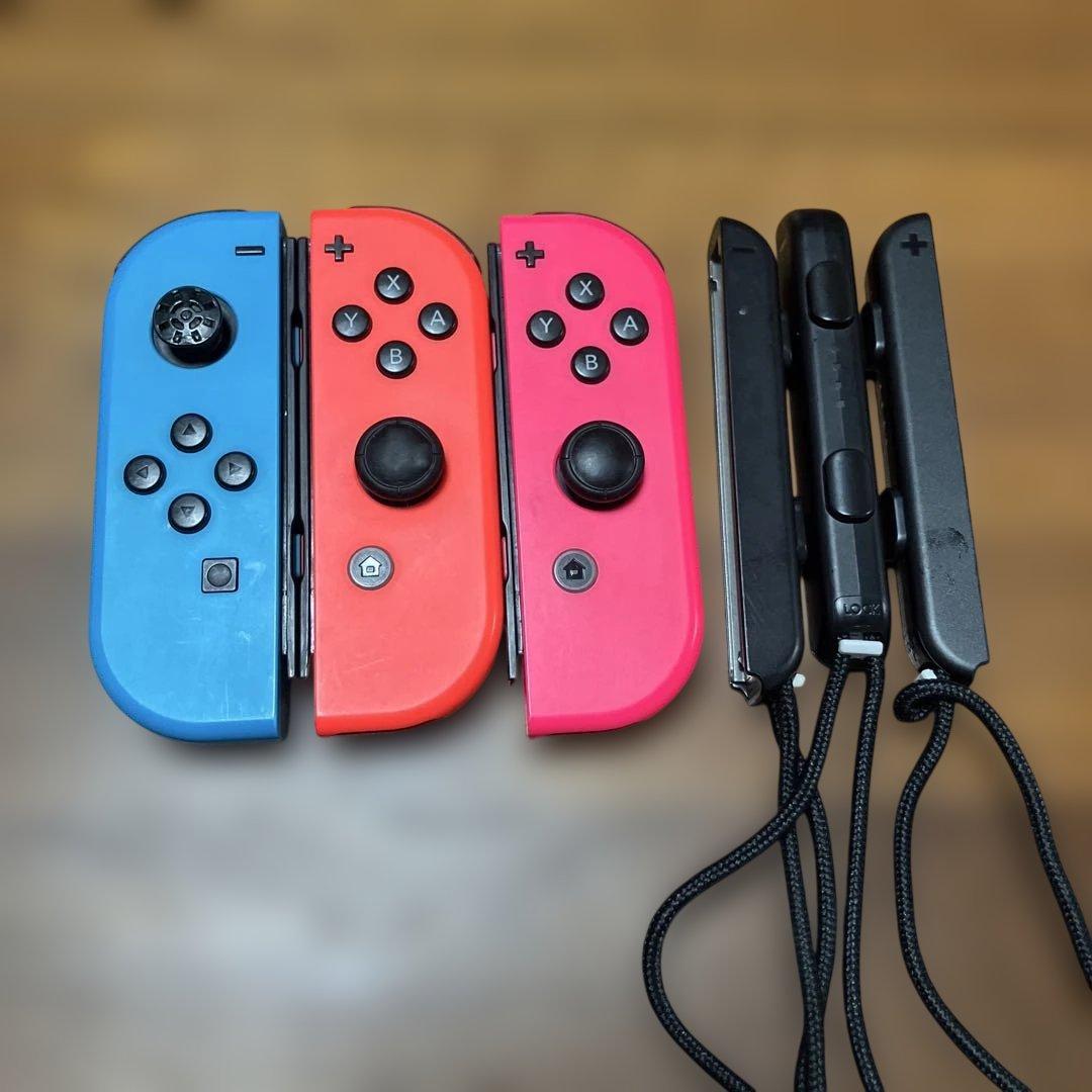 Nintendo Switch ネオンブルー／レッド+ 付属品