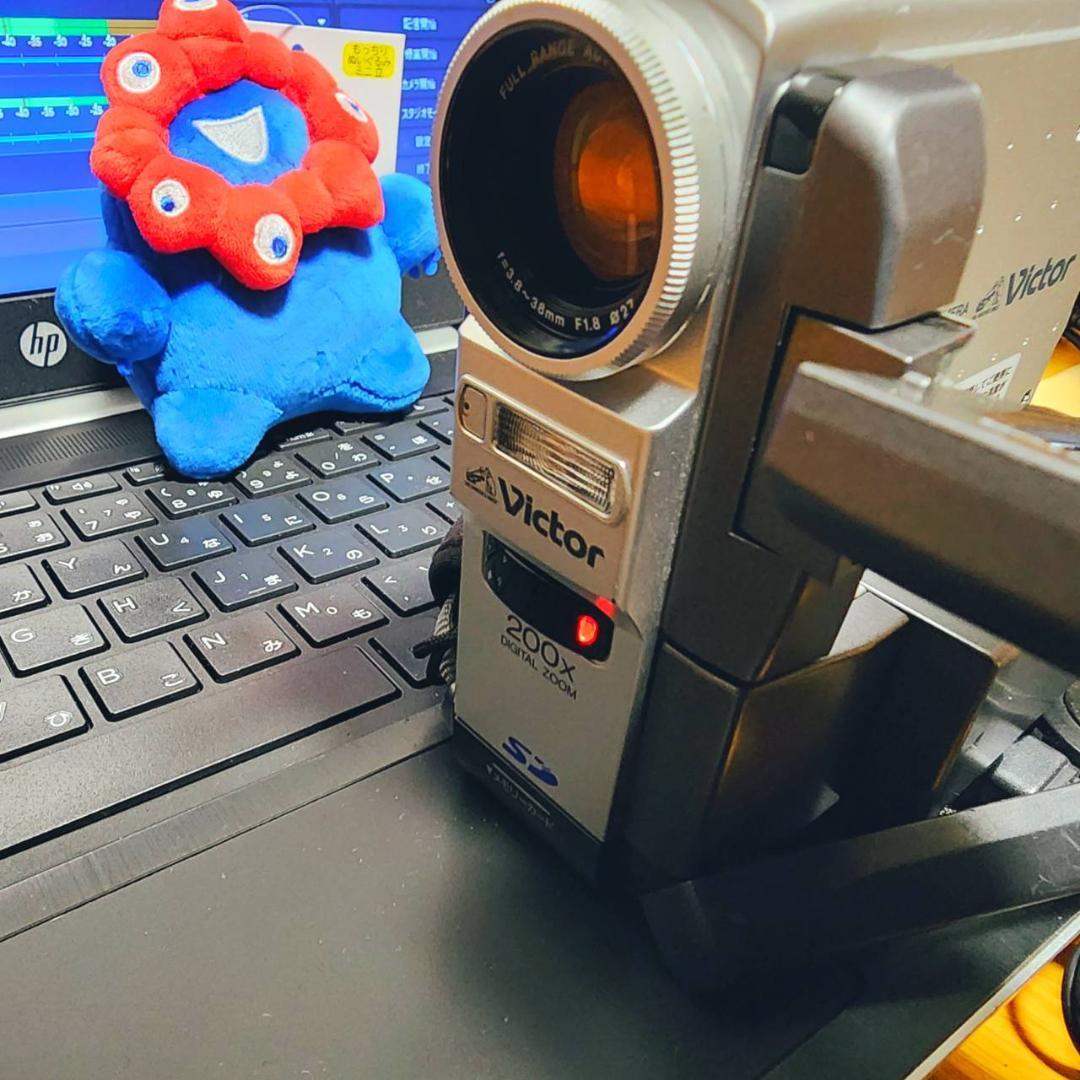 【動作確認済】Victor MiniDV 高画質 ビデオカメラ セット
