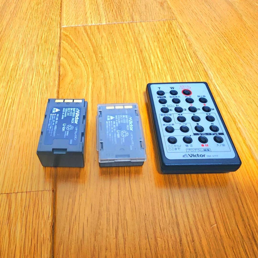 【動作確認済】Victor MiniDV 高画質 ビデオカメラ セット
