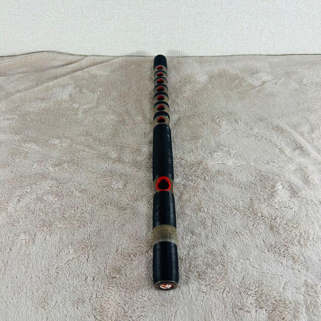 【未使用級】龍笛 収納ケース付き和楽器 横笛 雅楽　伝統楽器