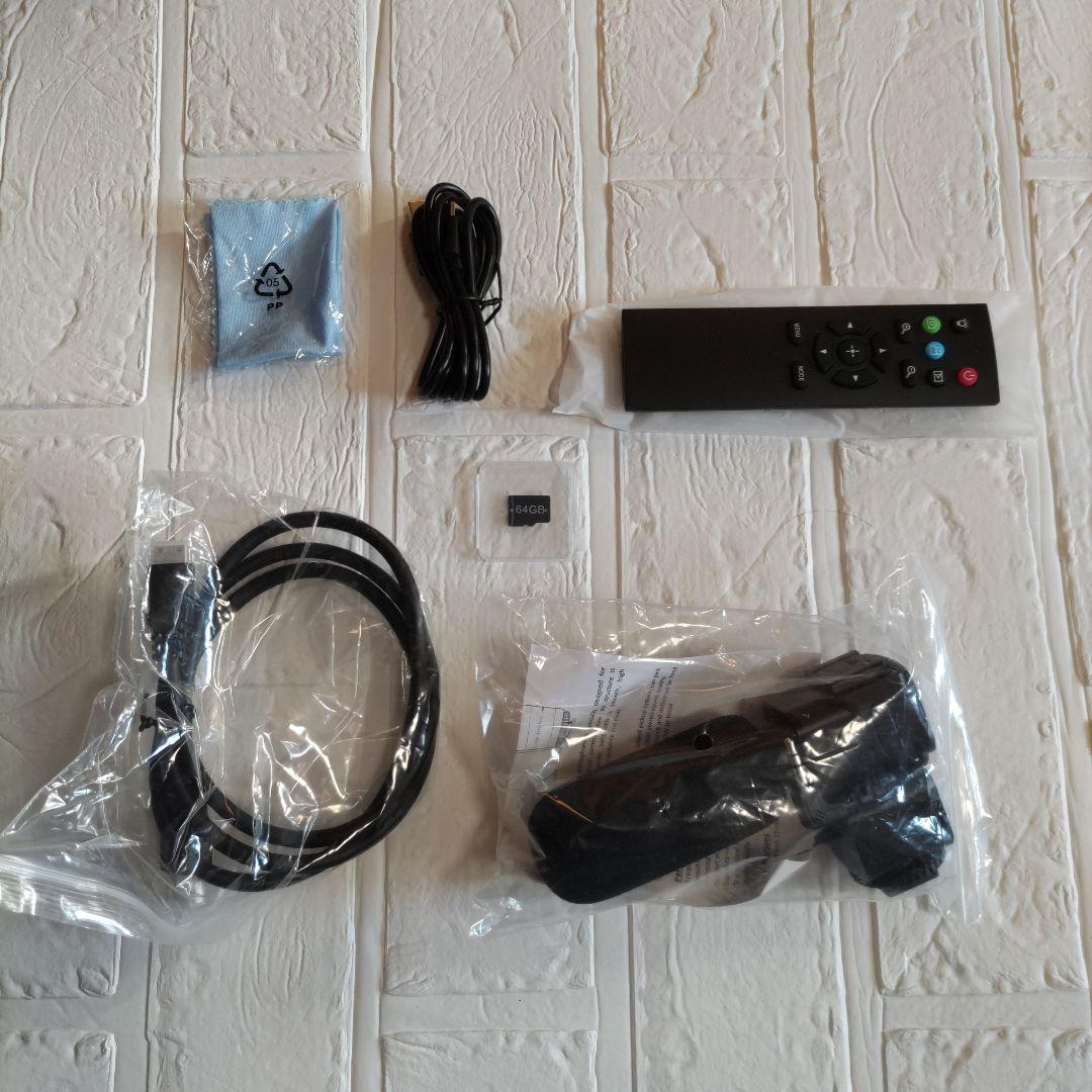 お買い得‼️　8K ULTRA HD ビデオカメラ 64MP　予備バッテリー付