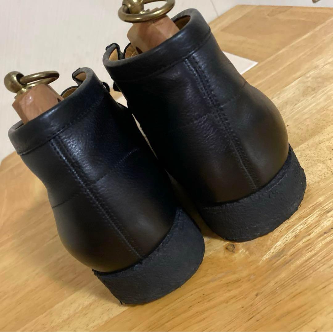 ハッシュパピー　ワラビーモカシン　ブラック　27.5cm