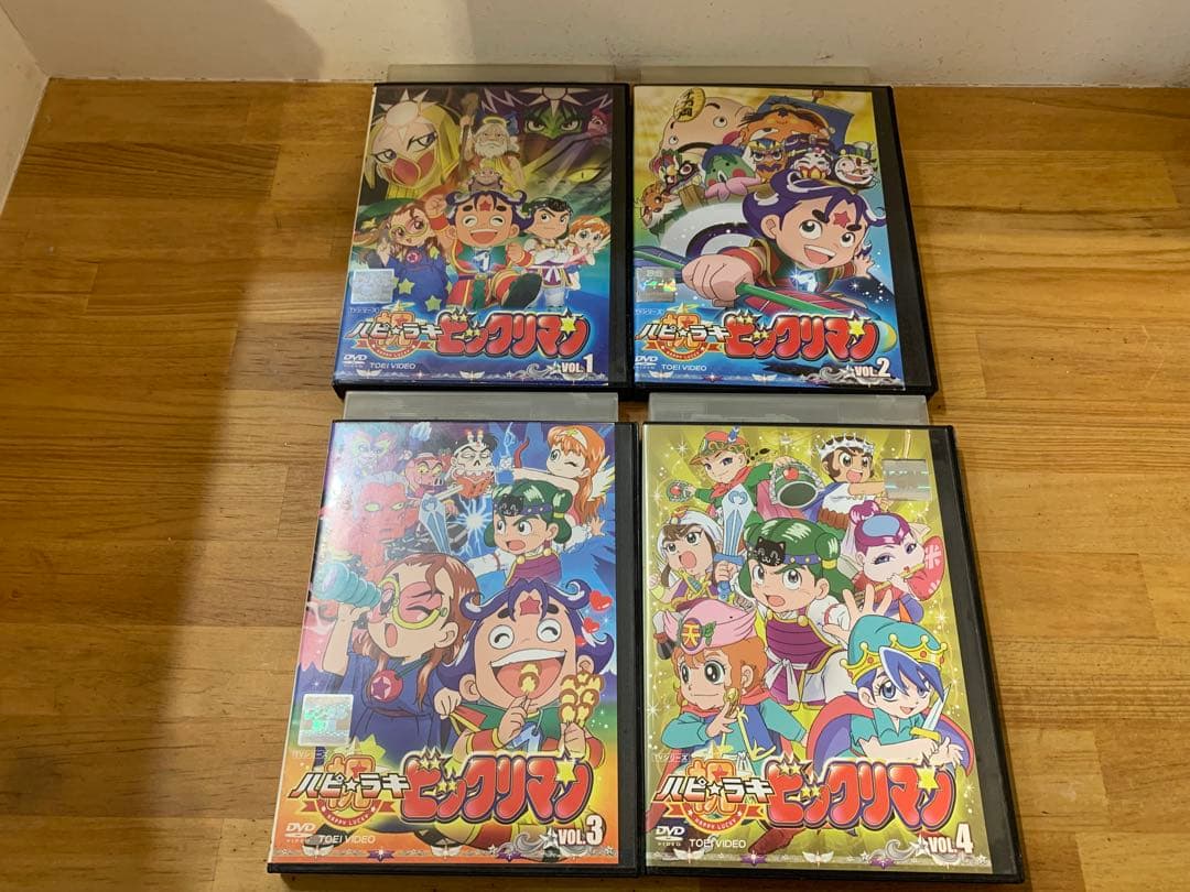G1210-24★ハピラキビックリマン　DVD 全11巻セット TVシリーズ