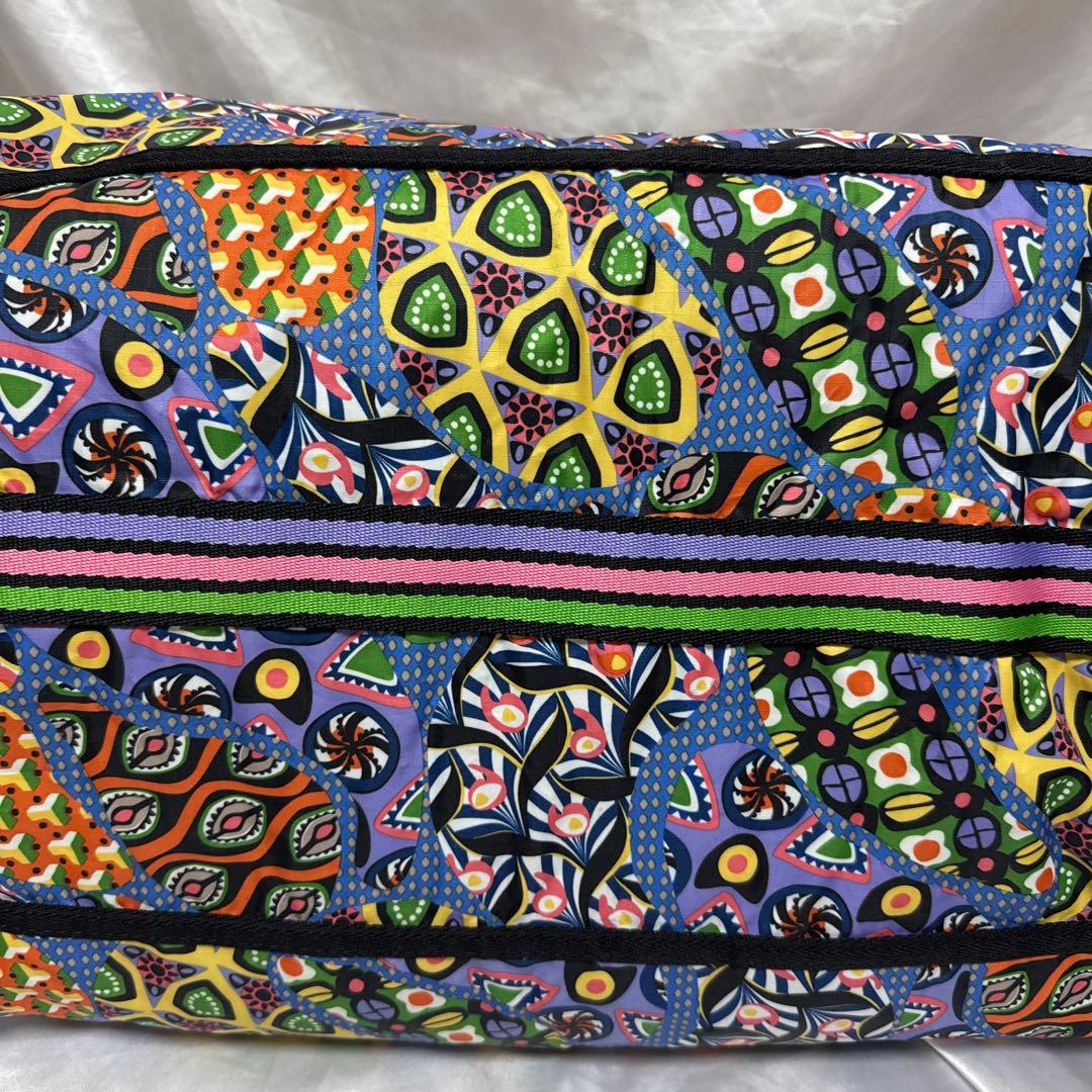 LeSportsac レスポートサック　ボストンバック　カラフル　総柄　派手