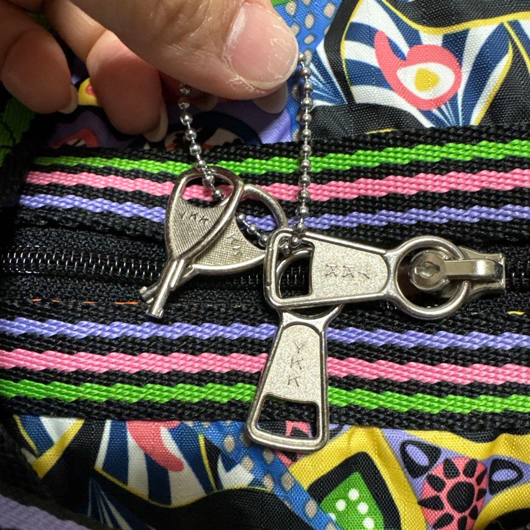 LeSportsac レスポートサック　ボストンバック　カラフル　総柄　派手