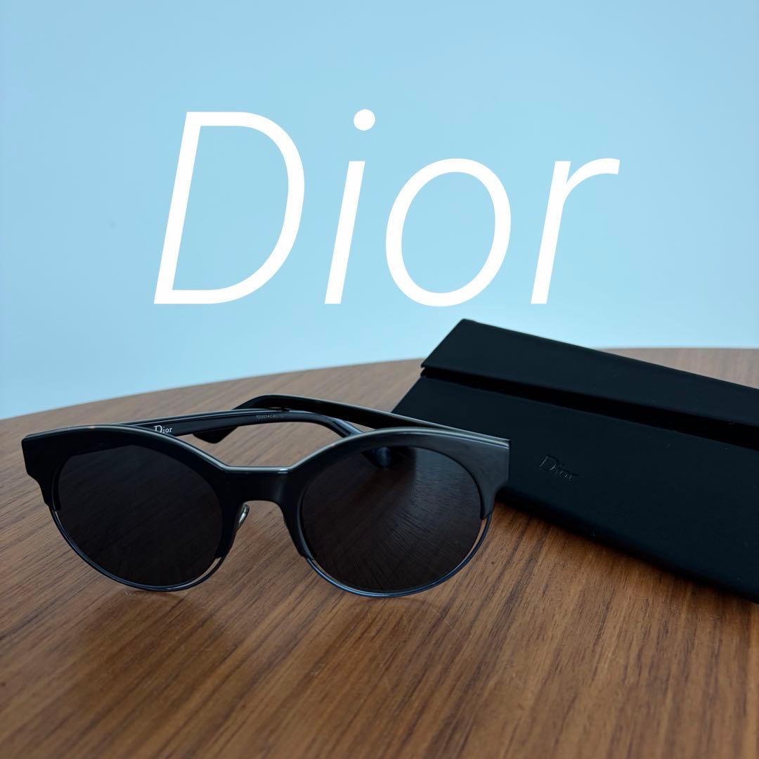 Dior ディオール サングラス ブラック ネイビー