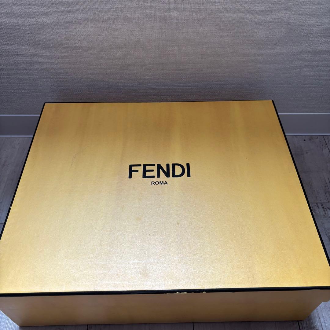 フェンディ　36約23cm ドミノブーツズッカ　ブラック