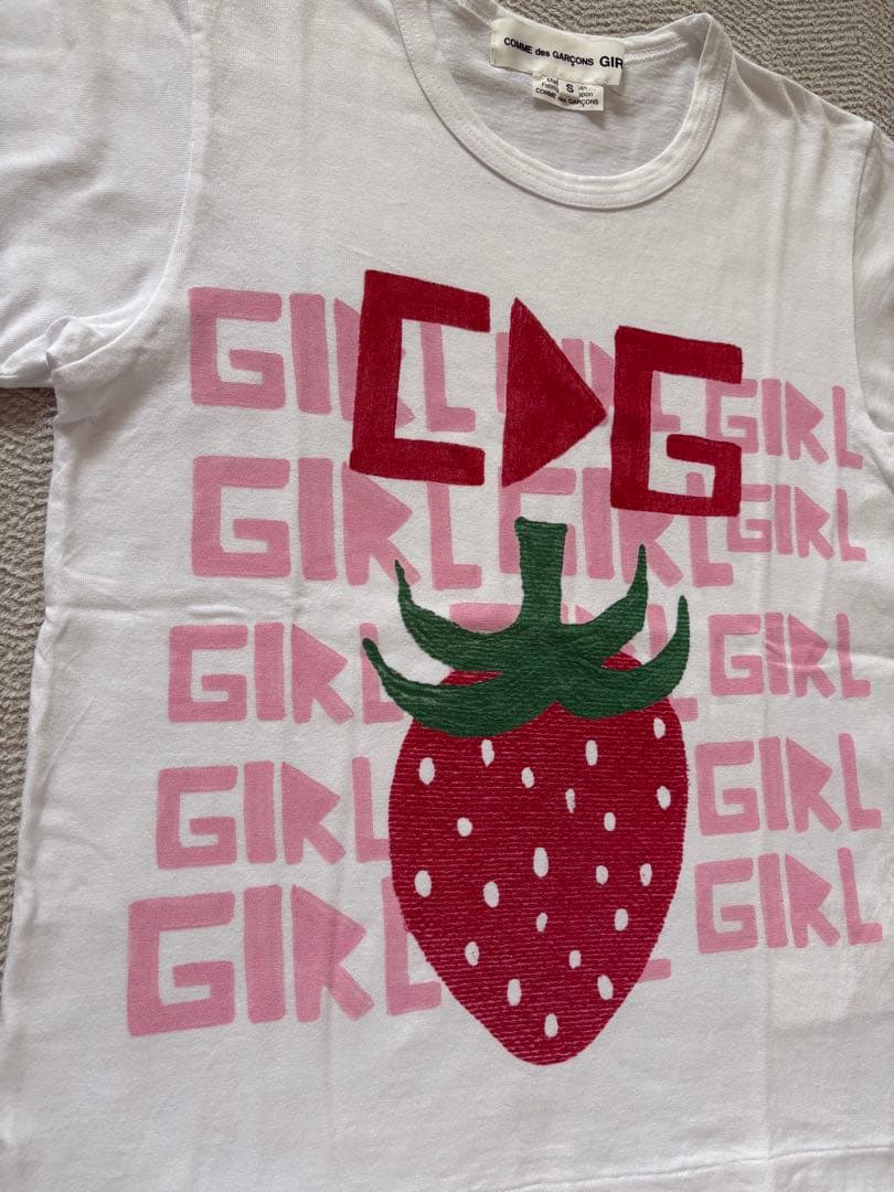 コムデギャルソンガール tシャツ