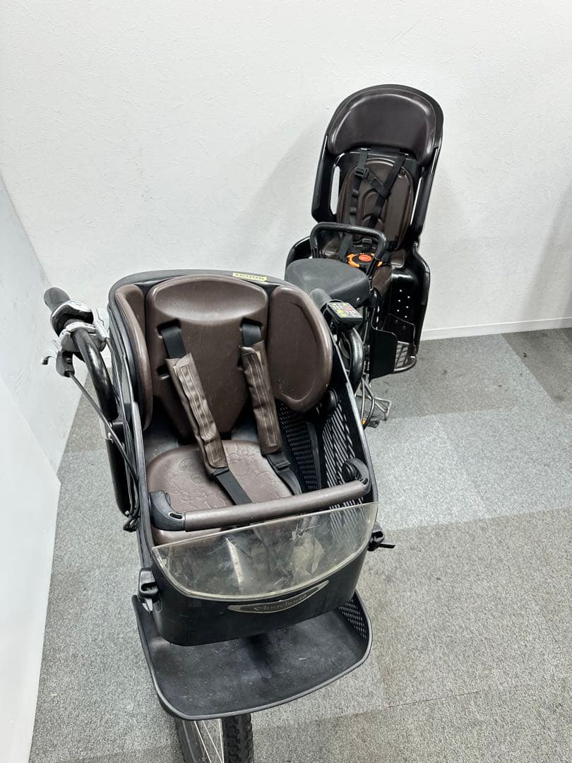 3人乗り電動自転車　ブリヂストンアンジェリーノ 子供乗せシート付きお買い得品