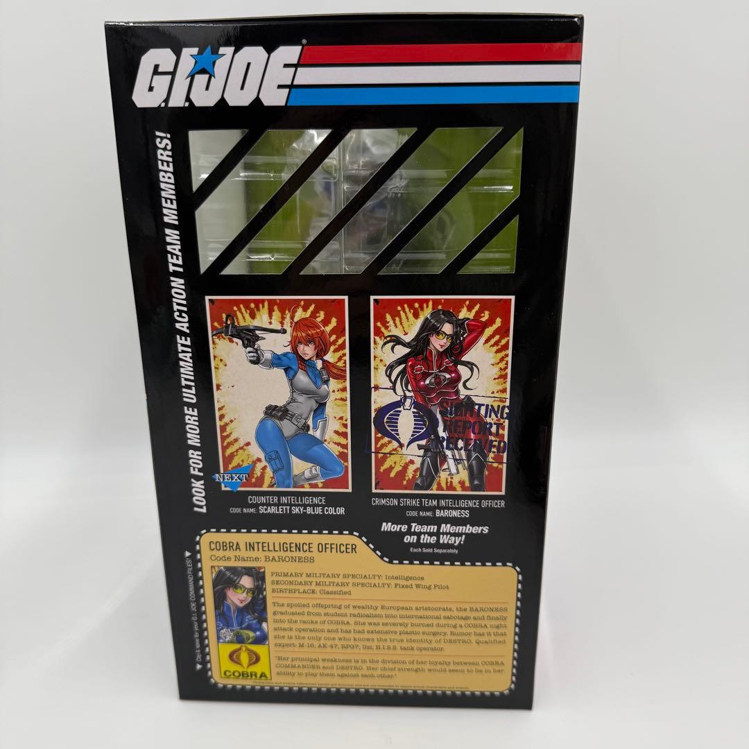 ◆新品 G.I. JOE美少女 バロネス 25thアニバーサリーブルー