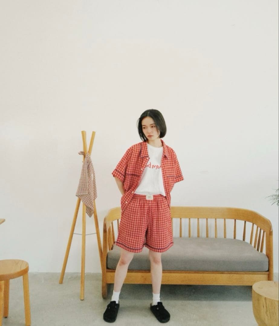 【common gull products】おやすみと行ってきますのシャツパンツ