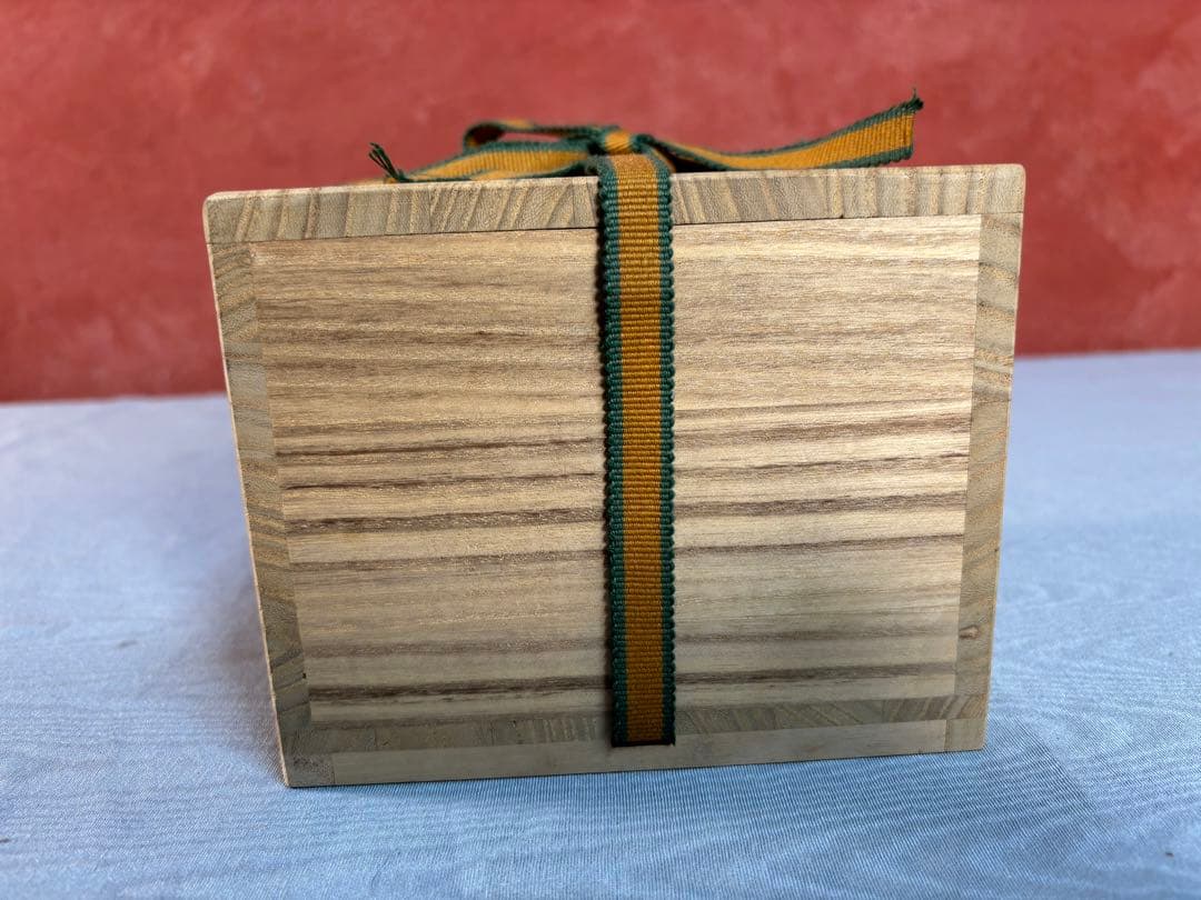 備前焼 竹村 哇季良 ( たけむら あきら ) 抹茶碗　共箱　栞付き