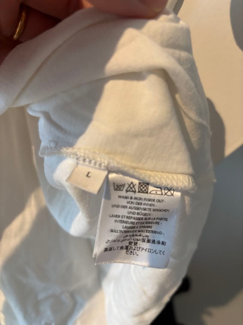 JW Anderson プリントロゴ Tシャツ L ホワイト
