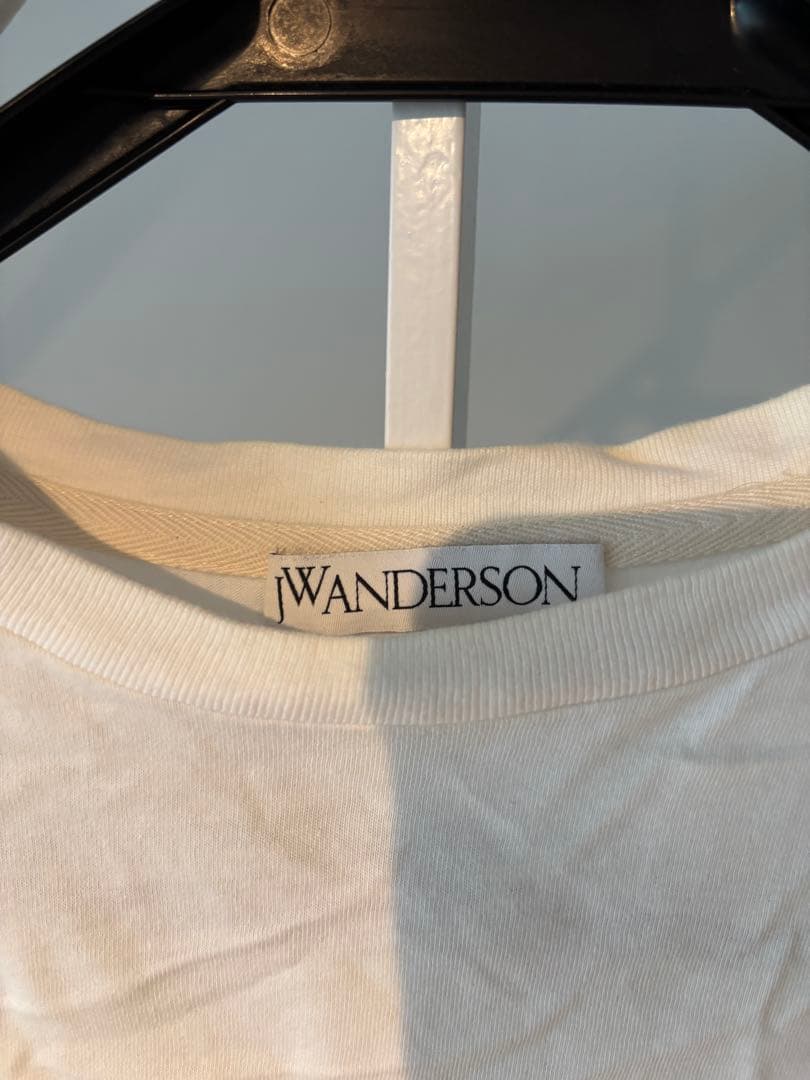 JW Anderson プリントロゴ Tシャツ L ホワイト