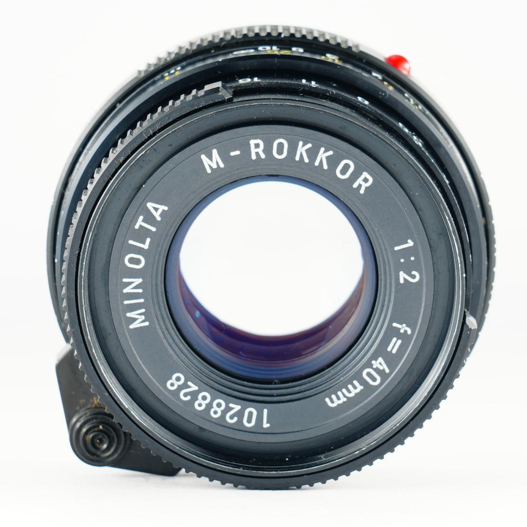 【ライカ】動作◎ Minolta M-ROKKOR 40mm F2 828