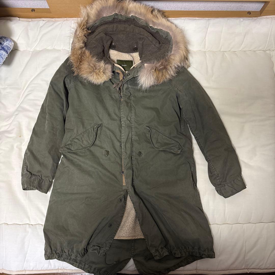大人気✨　green モッズコート　HYKE メンズ　フィッシュテールミリタリー
