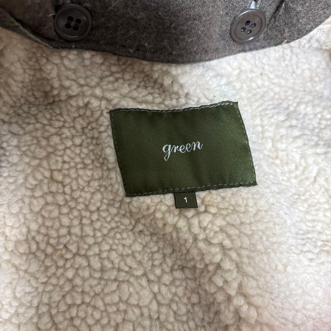 大人気✨　green モッズコート　HYKE メンズ　フィッシュテールミリタリー