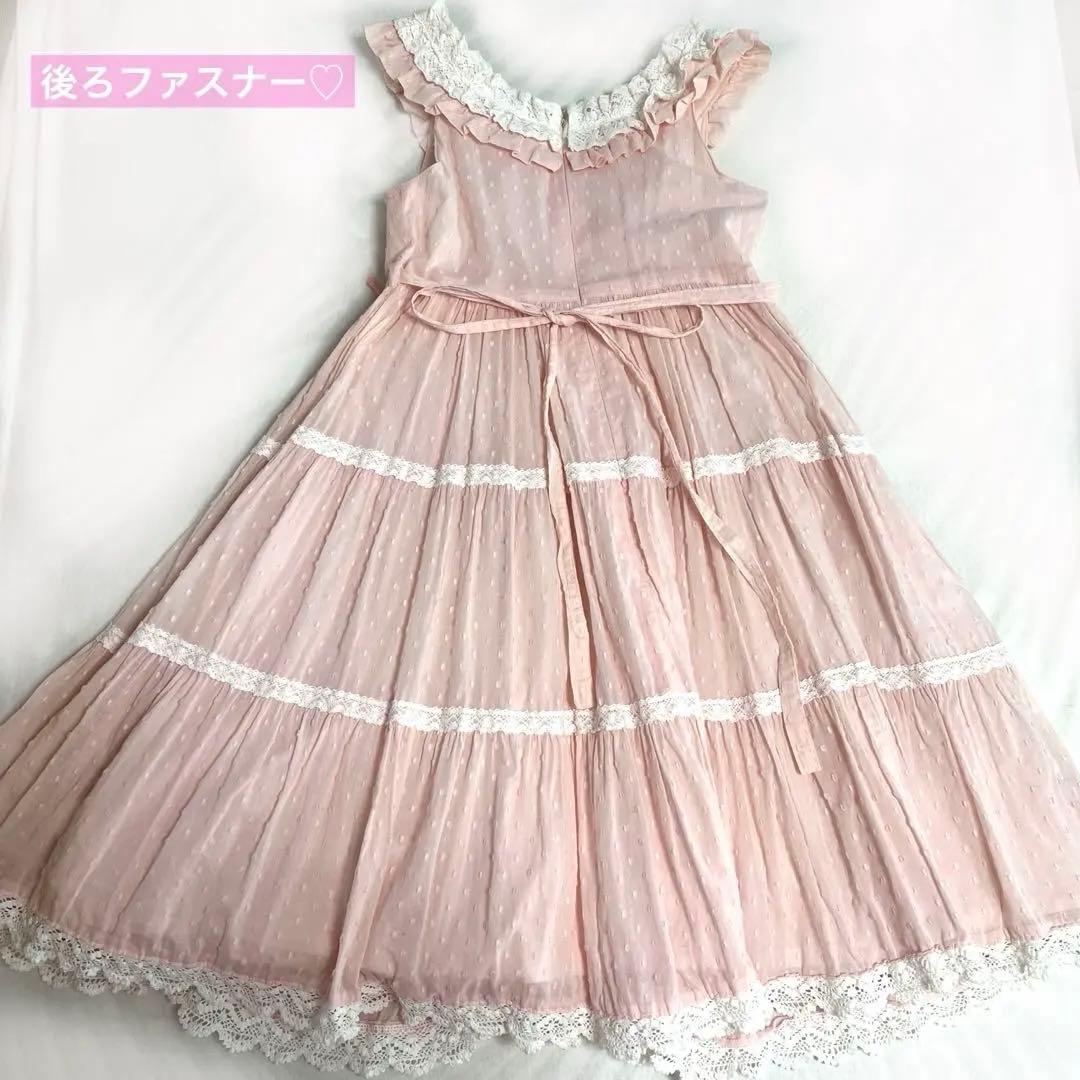 BABY♡スノードットサンドレス(日本製)