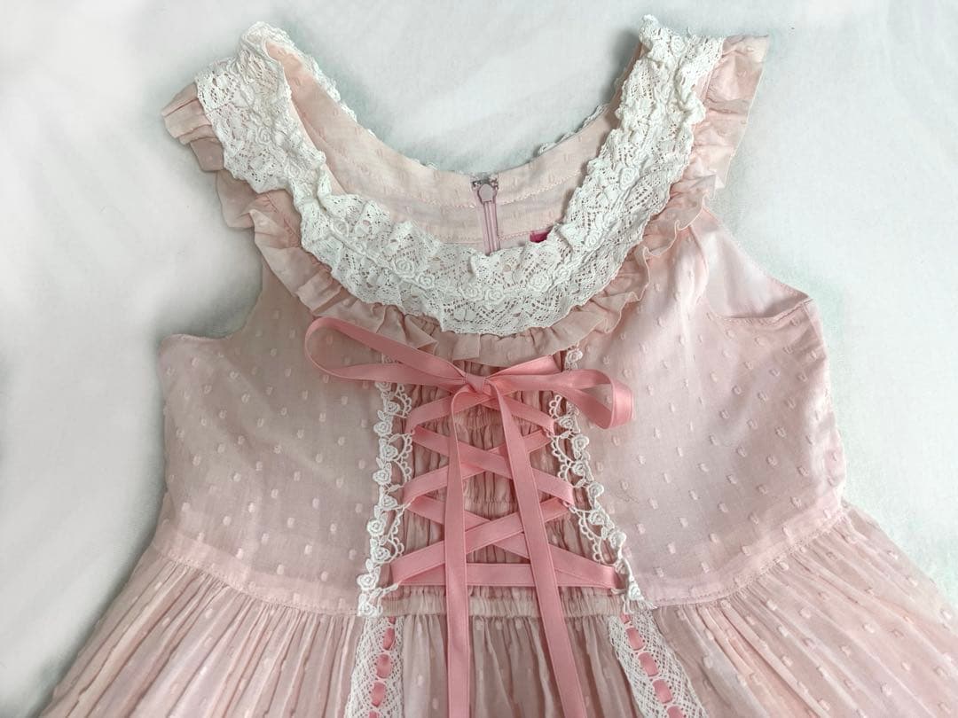 BABY♡スノードットサンドレス(日本製)