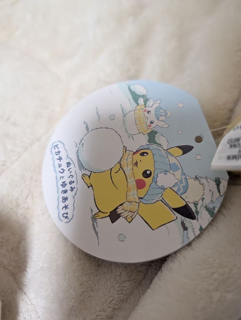 ポケモン　ぬいぐるみ ピカチュウとゆきあそび　完売品