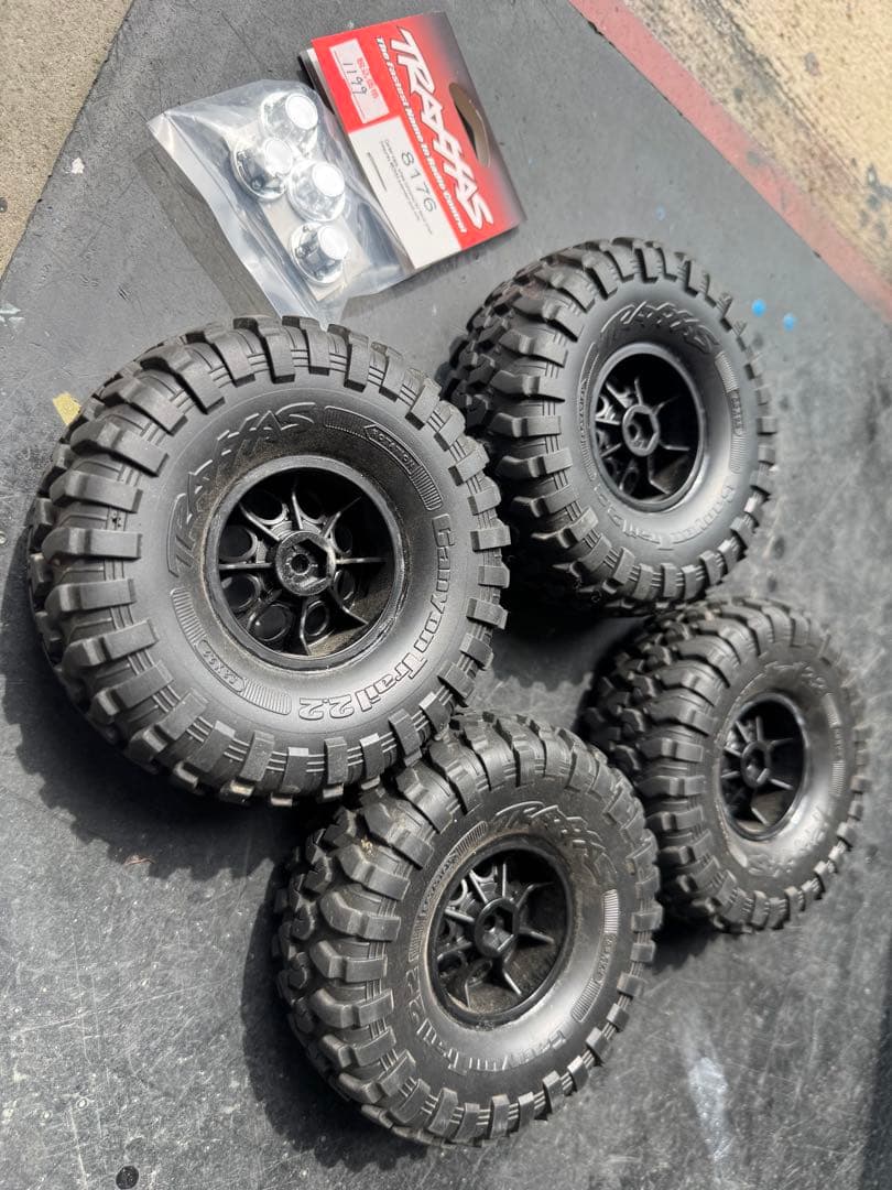 トラクサス 装着品 タイヤ trx4 ハイトレイル traxxas 2.2インチ