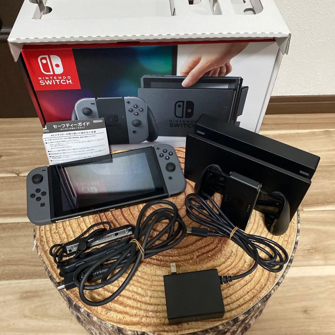 Nintendo Switch ニンテンドースイッチ本体　グレー③