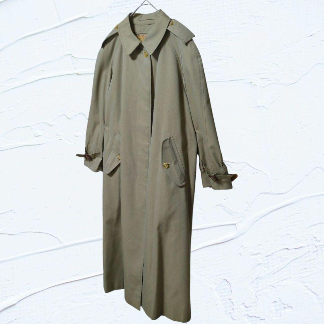 ❤希少美品❤バーバリー 2wayライナー付き ステンカラーコート 比翼 9AB2