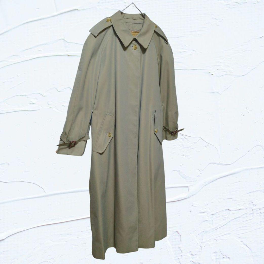 ❤希少美品❤バーバリー 2wayライナー付き ステンカラーコート 比翼 9AB2